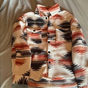 Zaful Multicolor Patterned Jacket